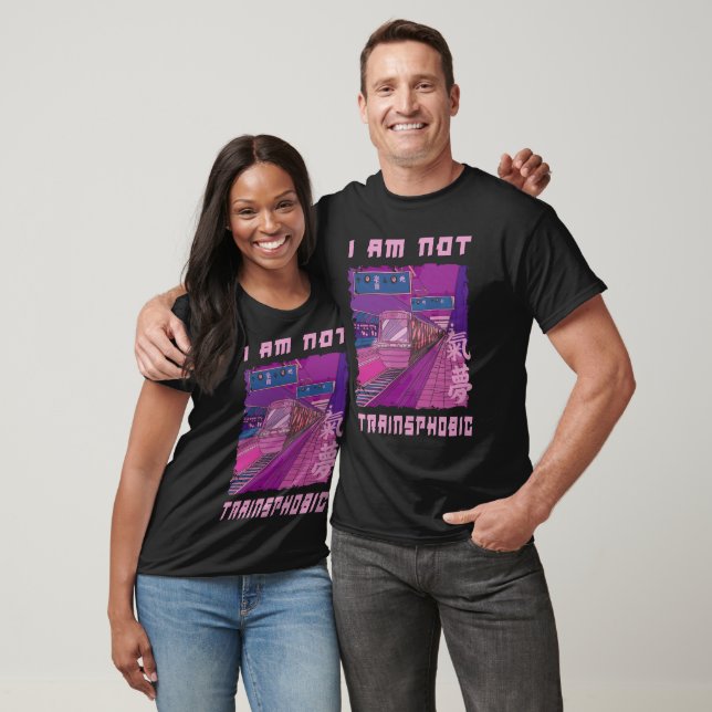 JAG ÄR INTE TRAINSPHOBISK T SHIRT (Unisex)