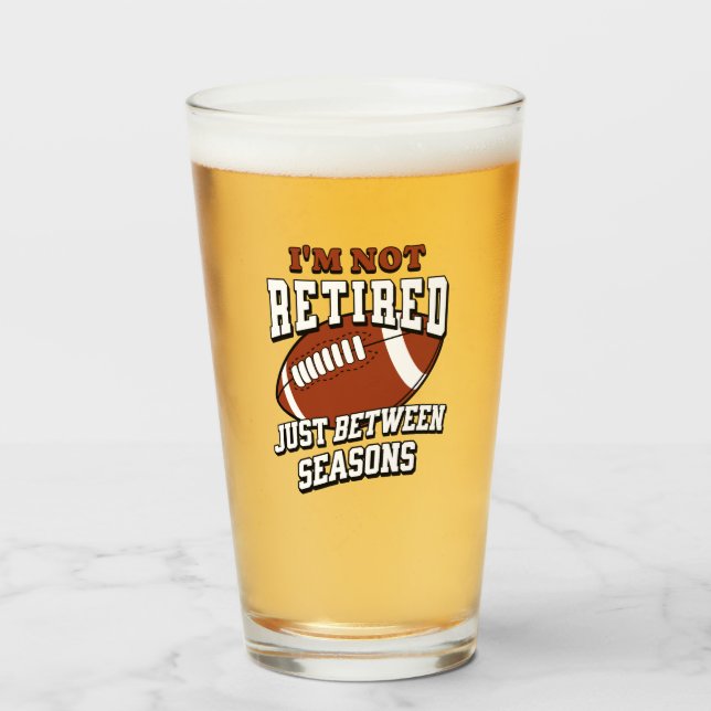 Jag är inte trött bara mellan säsonger glaskopp (Framsida fylld)