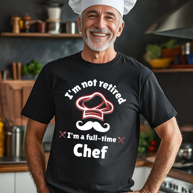 Jag är inte trött Chef Design T Shirt (Skapare uppladdad)