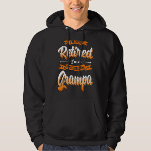 Jag är inte trött. Jag är Professionell Grampa Pap Hoodie