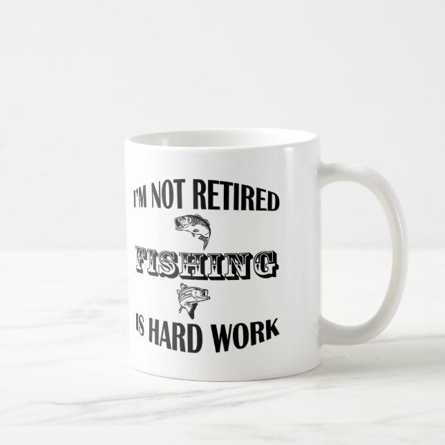 Jag är inte trött kaffemugg (Höger)