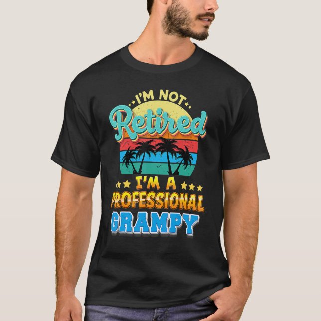 Jag är inte trött på att jag är Professionell Gram T Shirt (Framsida)