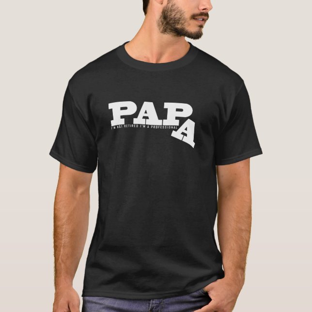 Jag är inte trött på att jag är Professionell Papp T Shirt (Framsida)