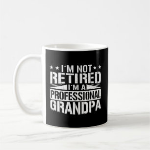 Jag är inte trött på Professionell morfar Kaffemugg
