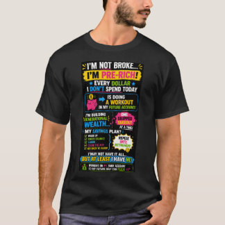 Jag är inte utfattig T-shirt