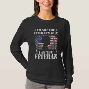 Jag är inte Veterans fru jag är Veteran Shirt Patr T