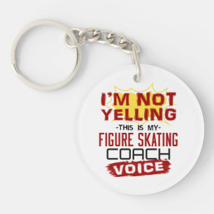 Jag är inte Yelling Figur Skating Coach Voice