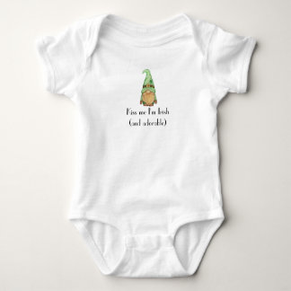 Jag är Irish Baby Bodydräkt, St patrick's day T Shirt