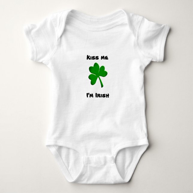 Jag är Irish baby en biet T Shirt (Framsida)