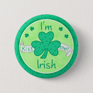 Jag är Irish Button Badge Knapp