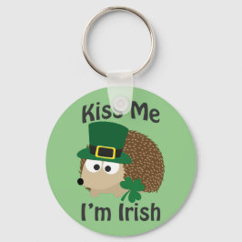 Jag är Irish Hedgehog Nyckelring