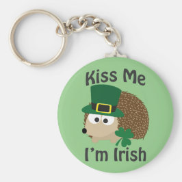 Jag är Irish Hedgehog Nyckelring