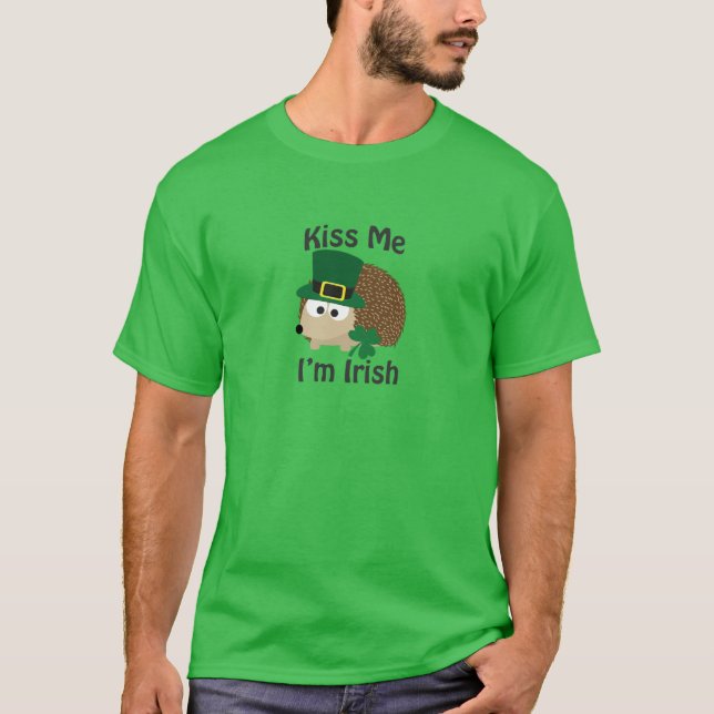 Jag är Irish Hedgehog T-shirt (Framsida)