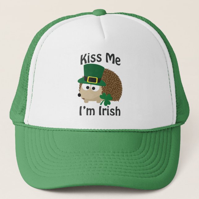 Jag är Irish Hedgehog Truckerkeps (Framsida)