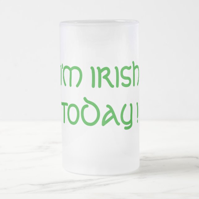 JAG ÄR IRISH I DAG! FROSTAT ÖLGLAS (Center)