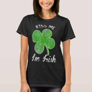 Jag är Irish Shamrock Klöver Saint patrick Da T Shirt