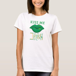 Jag är Irish St. Patrick Day Grönt Shamrock T Shirt