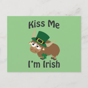 Jag är Irish Yak Vykort