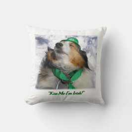 Jag är irländare! Dekorativ kudde