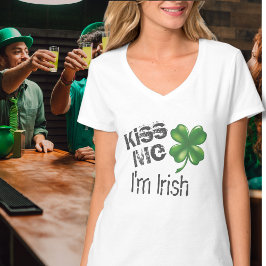 Jag är irländare, Grönt Shamrock T Shirt