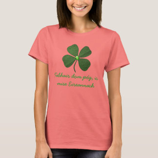 Jag är irländare i Gaelic Cute T-shirt
