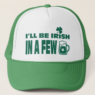 Jag är irländare i några Öl. St. Patrick's Day Truckerkeps