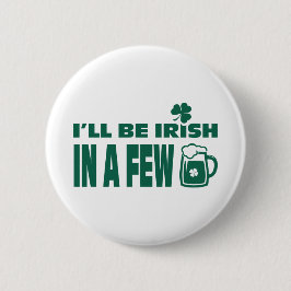 Jag är irländare i några Öl. St. Patrick's Knapp