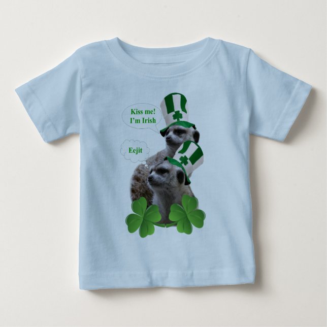 Jag är irländare, meercat t-shirt (Framsida)
