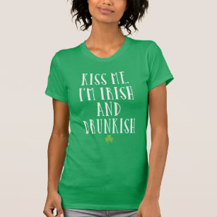 Jag är irländare och dråkig t-shirt