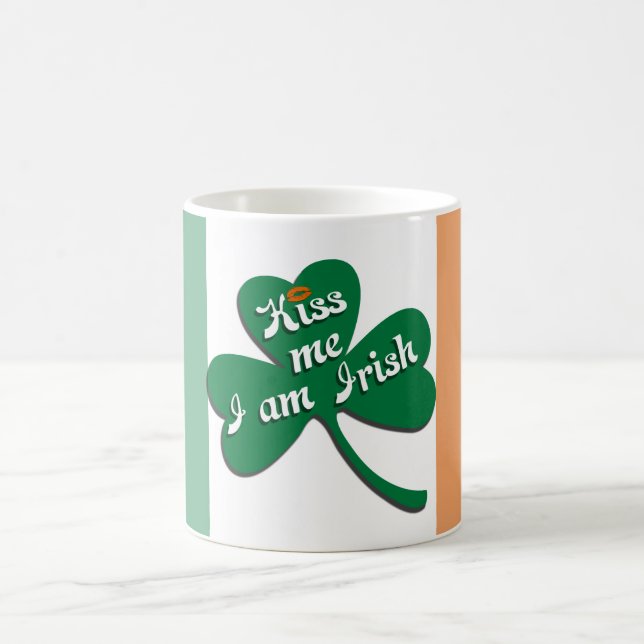 Jag är irländsk kaffemugg (Center)