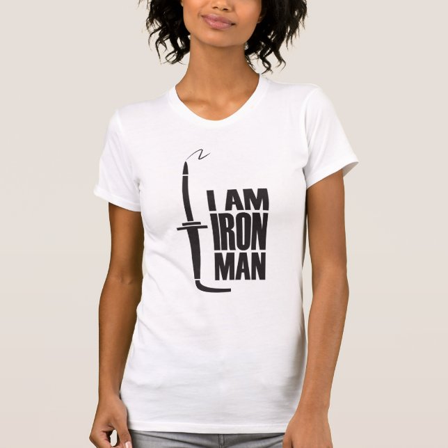 Jag är Iron Man T Shirt (Framsida)
