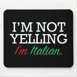 Jag är italienare musmatta