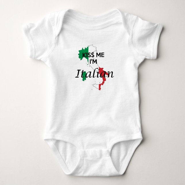 Jag är italienare. tee (Framsida)