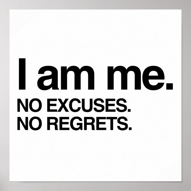 JAG ÄR JAG POSTER (Framsidan)