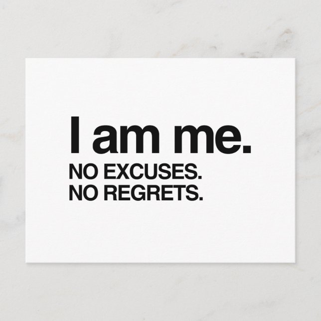 JAG ÄR JAG VYKORT (Framsida)