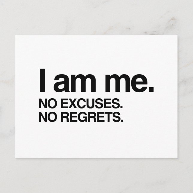 JAG ÄR JAG VYKORT (Framsida)