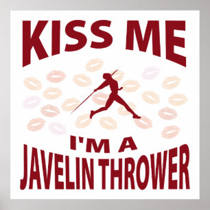 Jag är Javelin Thrower. Poster