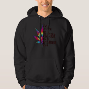 Jag är Joker och rökare jag är en Midnight Toker Hoodie