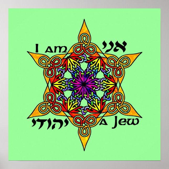 Jag är jude Poster (Framsidan)