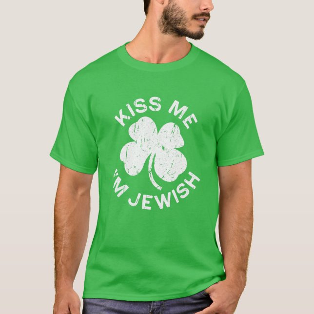 Jag är jude Saint patrick Dagen T Shirt (Framsida)