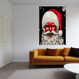 Jag är Jultomten AI Art Poster