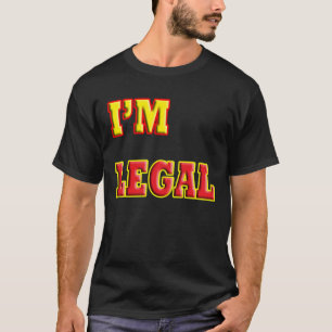 JAG ÄR JURIDISK T SHIRT