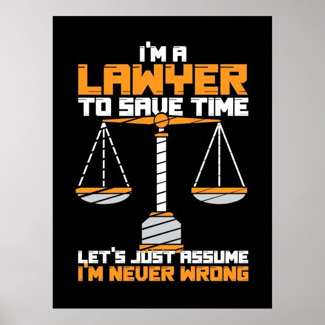 Jag är jurist till Spara. Poster (Framsidan)