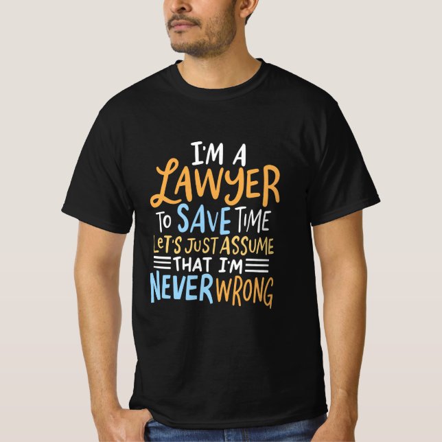 Jag är jurist till Sparan. T Shirt (Framsida)