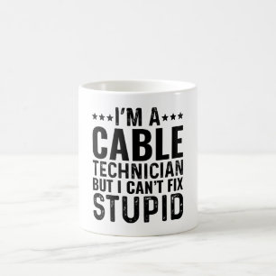 Jag är kabel tekniker, men jag kan inte laga Stupi Kaffemugg