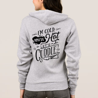 Jag är Kall Du är Hett Låt oss Cuddle Funny T-Shir T Shirt