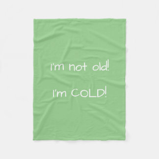 Jag är Kall! Fleecefilt