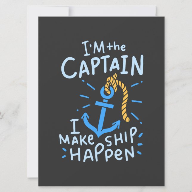 Jag är kapten (Framsida)