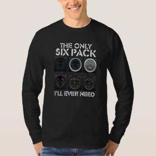 Jag är kapten Airplan Pilot Aviation T Shirt