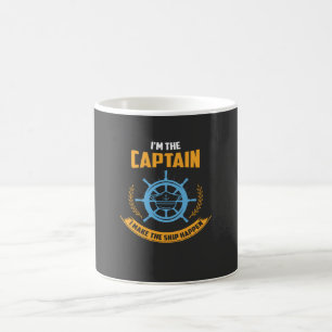 Jag är kapten kaffemugg